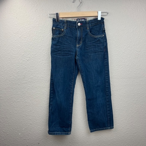 Mini Boden Boys Jeans in Dark Wash Sz 8Y - Picture 2 of 6